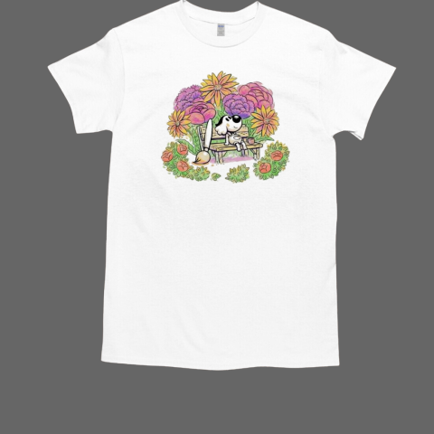 Chicory Dog On The Bench Classic Men's T-shirt