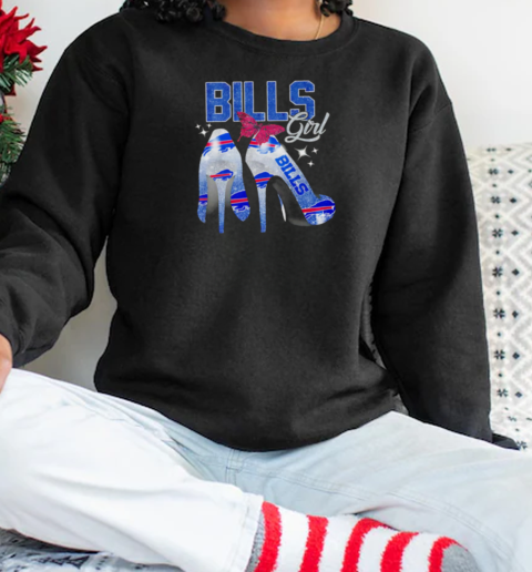 Heels Bills girl diamond T- Unisex Sweatshirt