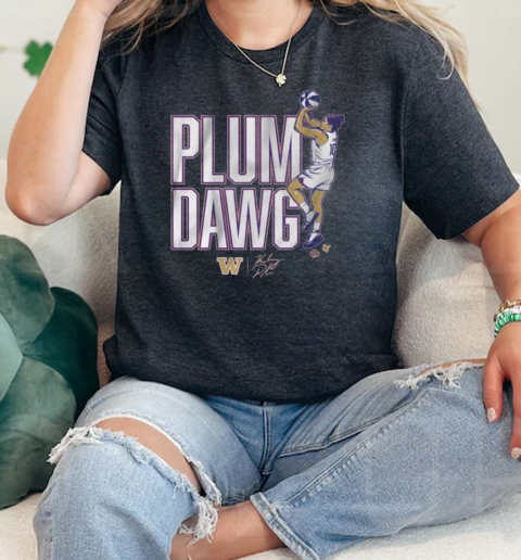 Kelsey Plum Washington Huskies Plum Dawg T- Classic Women's T-shirt