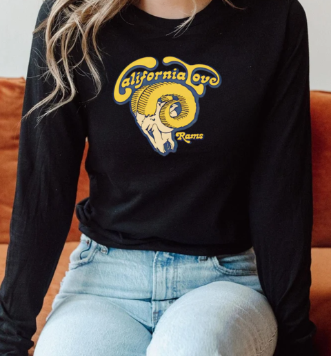 Los Angeles Rams California love T- Long Sleeved T-shirt 