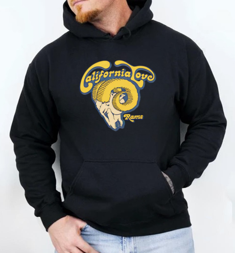 Los Angeles Rams California love T- Unisex Hoodie