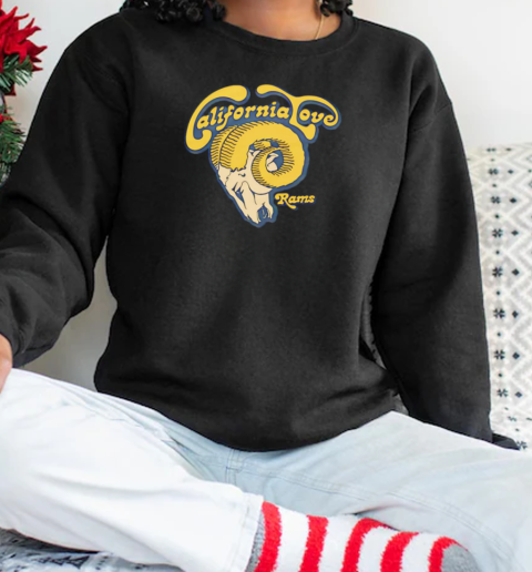 Los Angeles Rams California love T- Unisex Sweatshirt