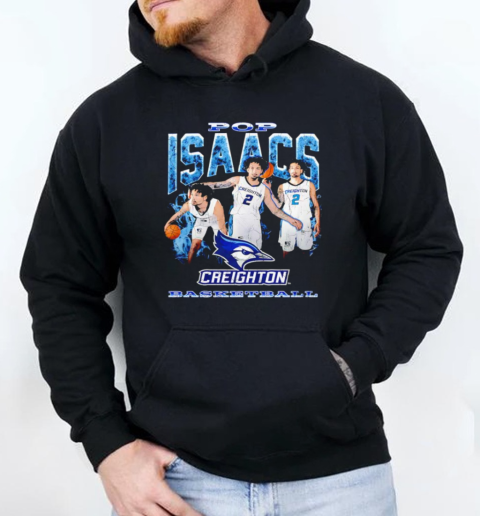 Pop Isaacs Creighton basketball 90s graphic T- Unisex Hoodie