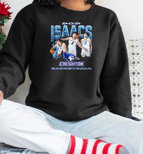 Pop Isaacs Creighton basketball 90s graphic T- Unisex Sweatshirt