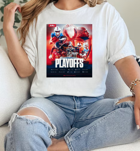 Ole Miss Rebels NFL Playoffs Tavius Robinson Dawson Knox Malik Heath D.J. Jones Nick Broeker T- Classic Women's T-shirt