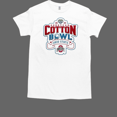 Playoff 2025 Cotton Bowl Champions Ohio State Buckeyes Art T- Classic Men's T-shirt