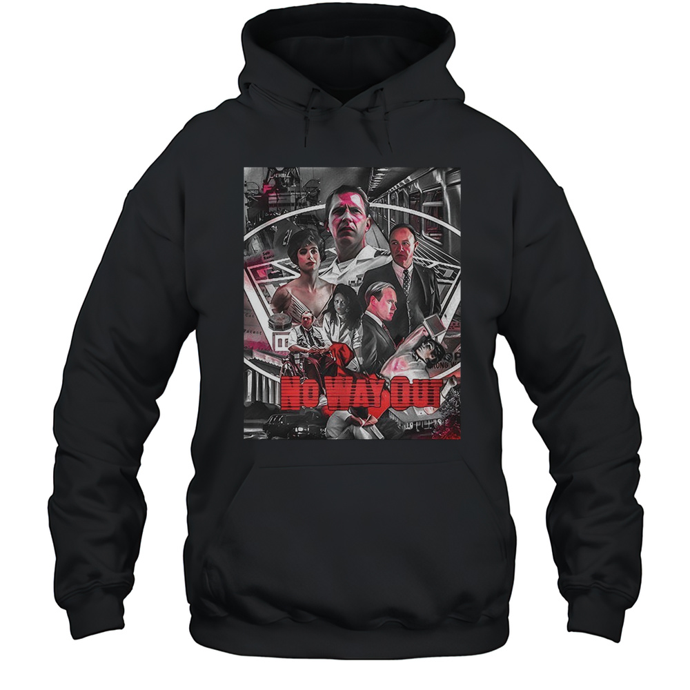 Adam Driver No Way Out Collage Homage Classic Shirt Unisex Hoodie