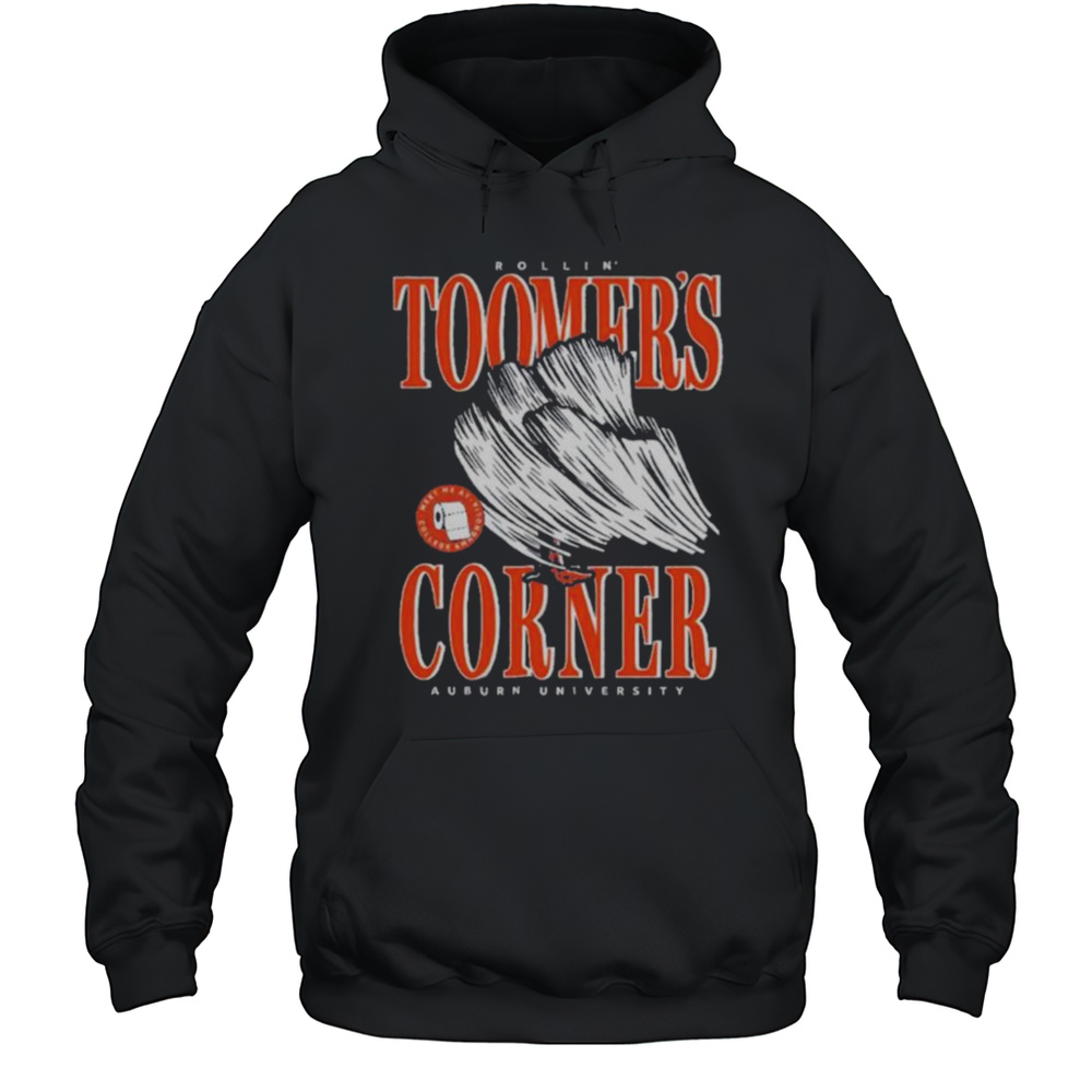 Auburn Tigers Rollin Toomers Corner Meet Me At College And Magnolia T-shirts Unisex Hoodie