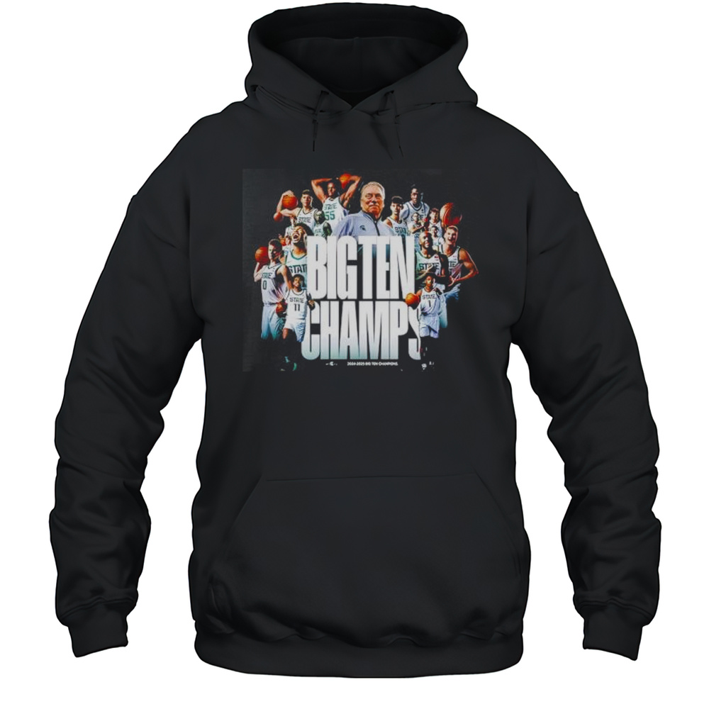 Big Ten Champs Is Michigan State Spartans NCAA Shirt Unisex Hoodie