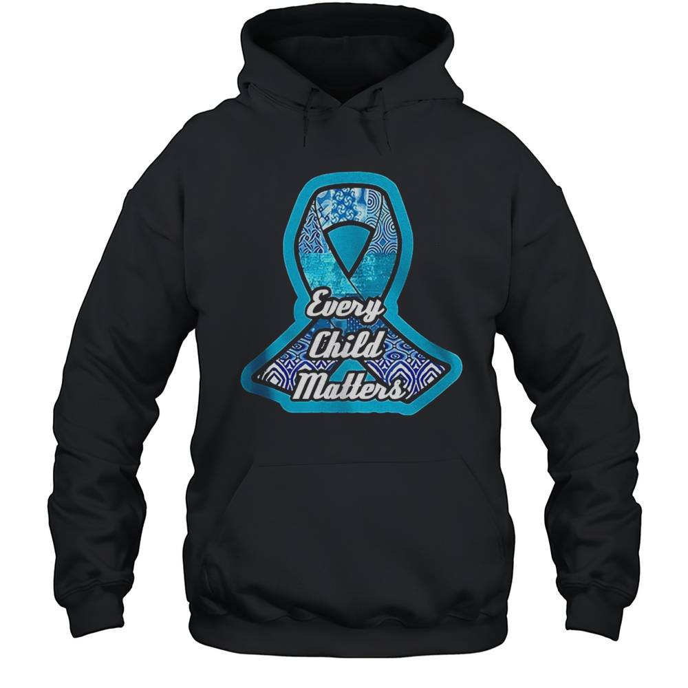 Blue Every Child Matters Awareness Shirt Unisex Hoodie