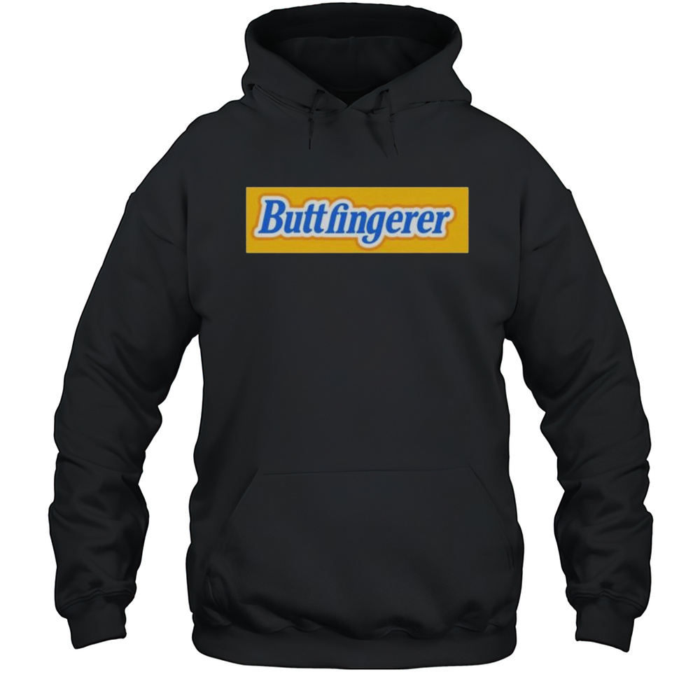 Buttfingerer Logo T-shirt Unisex Hoodie