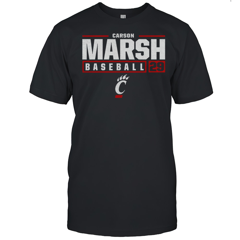 Carson Marsh Cincinnati Bearcats 29 Shirt