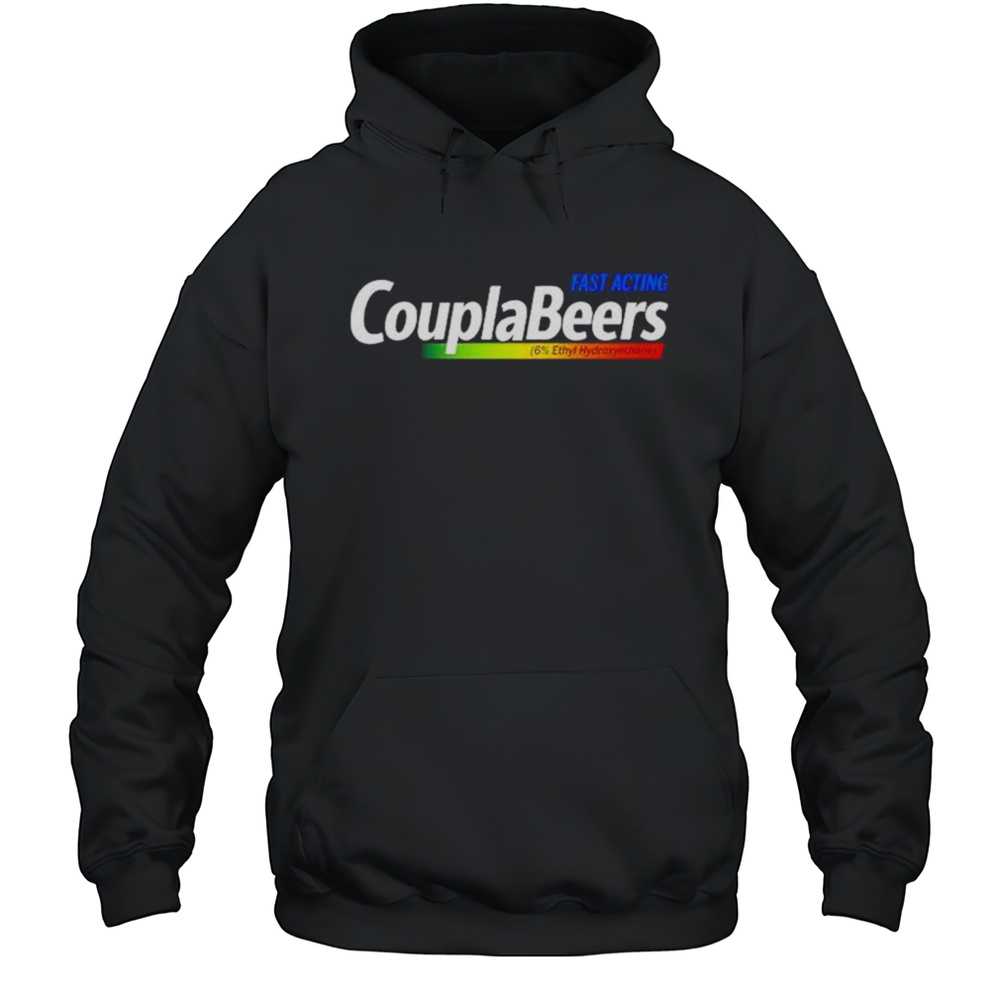 Coupla Beers Fact Acting Shirt Unisex Hoodie