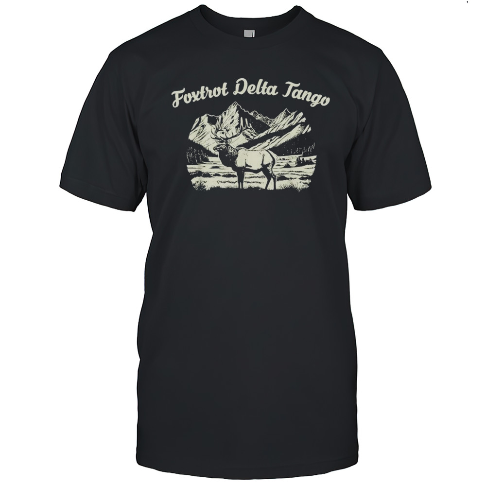 Foxtrot Deltas Tangos Deer T-Shirt