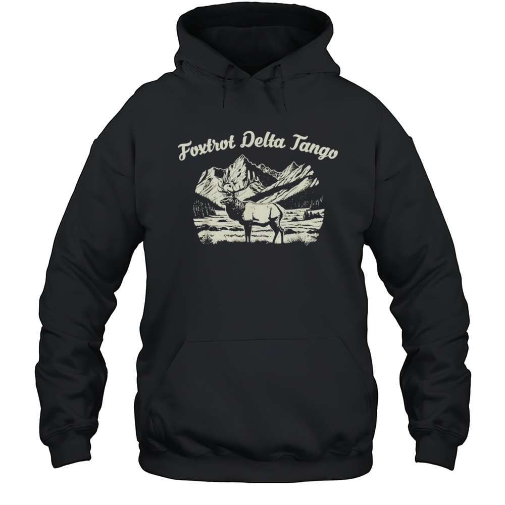 Foxtrot Deltas Tangos Deer T-Shirt Unisex Hoodie