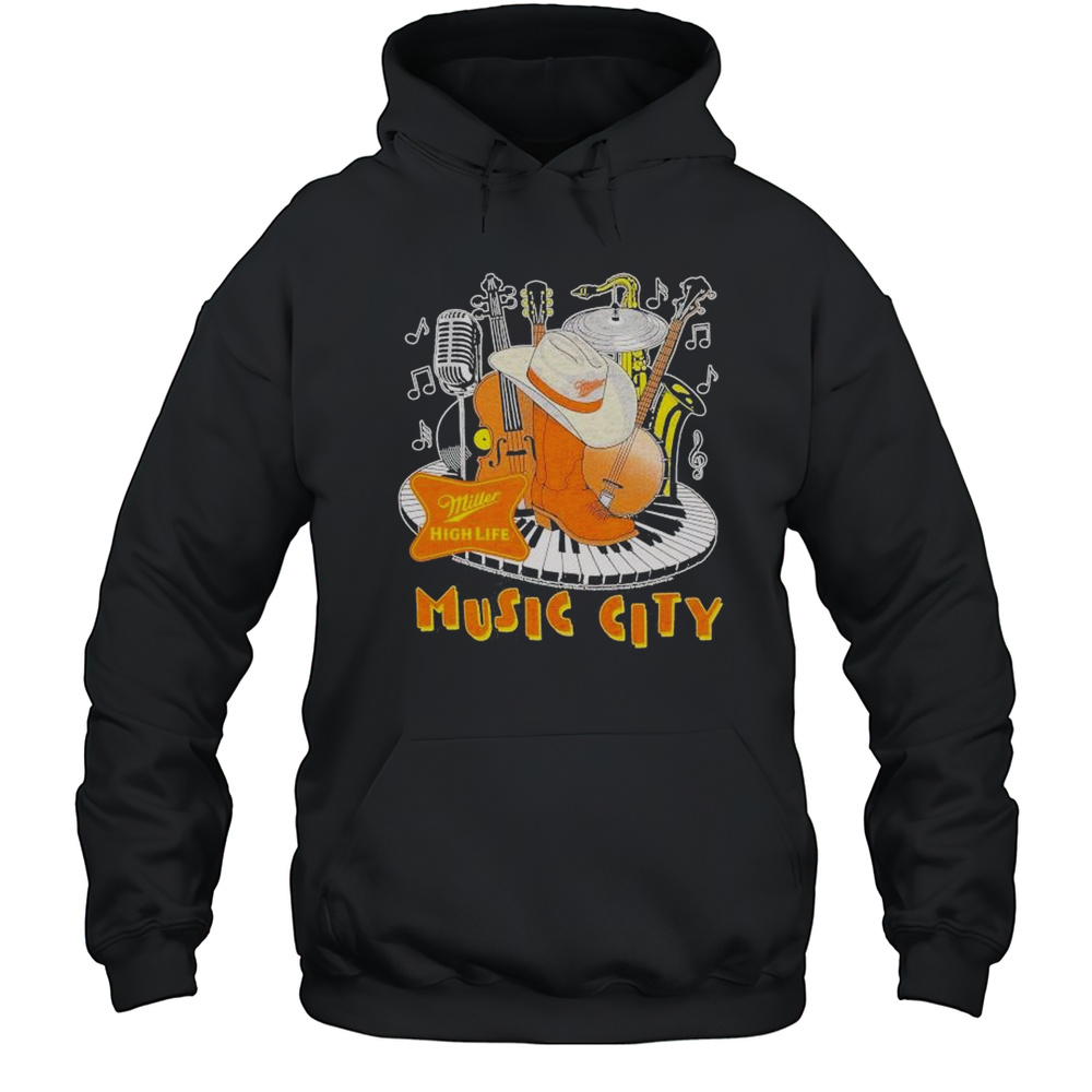 High Life Music City Miller Shirts Unisex Hoodie