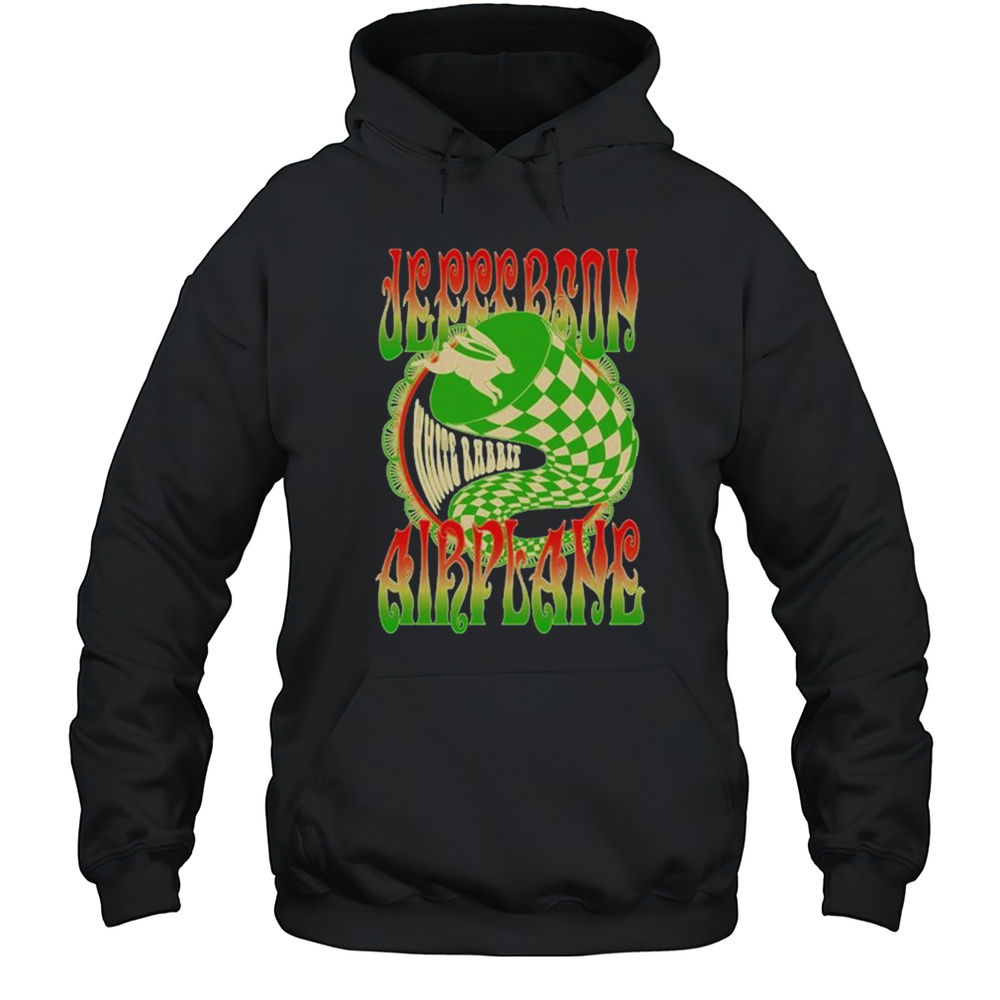 Jefferson Airplane Rabbit T-shirt Unisex Hoodie