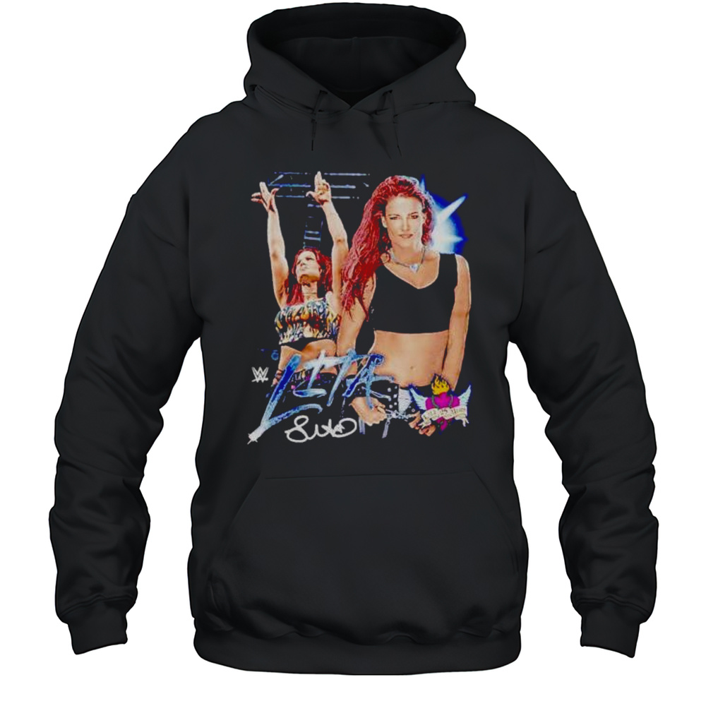 Lita 25th Anniversary Vintage Signature Shirt Unisex Hoodie