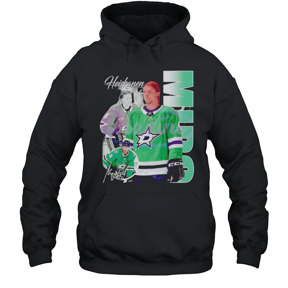 Miro Heiskanen Dallas Stars Nhl Players Graphic Shirt Unisex Hoodie