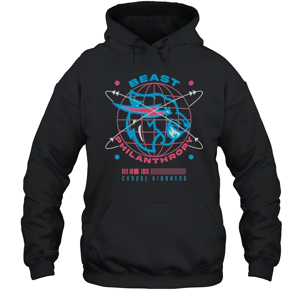 Mr Beast Philanthropy Choose Kindness Global T-shirt Unisex Hoodie