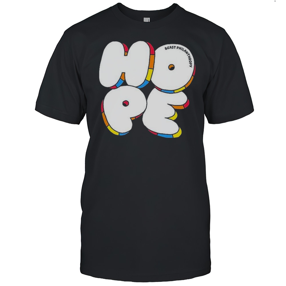 Mr Beast Philanthropy Hope T-shirt