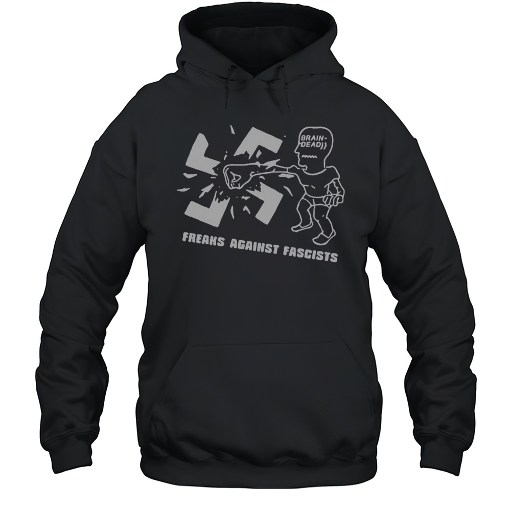 Official Freaks Against Fascists Anti-Colonial Anti-Imperialist Anti-Technology T-Shirt Unisex Hoodie