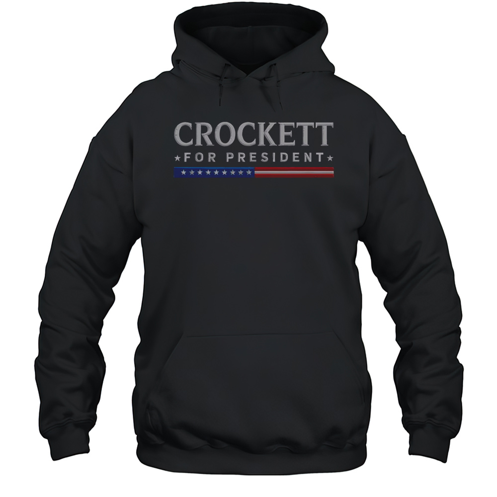 Official Jasmine Crockett For President 2028 USA Election T-Shirt Unisex Hoodie