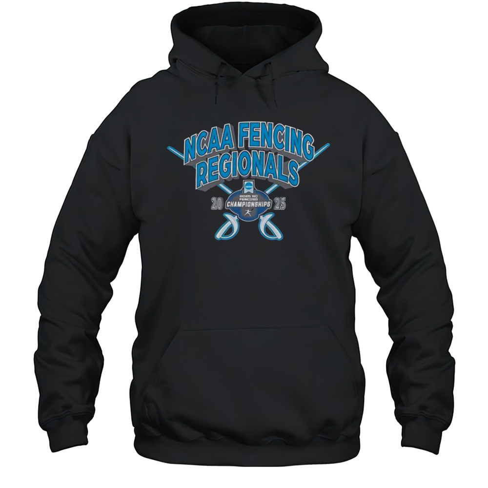 Official NCAA Fencing Regionals Championships 2025 T-Shirt Unisex Hoodie