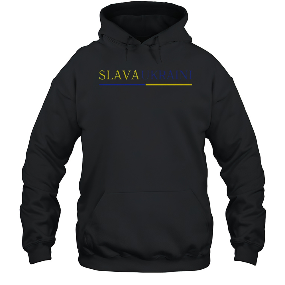 Premium Slava Ukraini Glory To Ukraine T-Shirt Unisex Hoodie