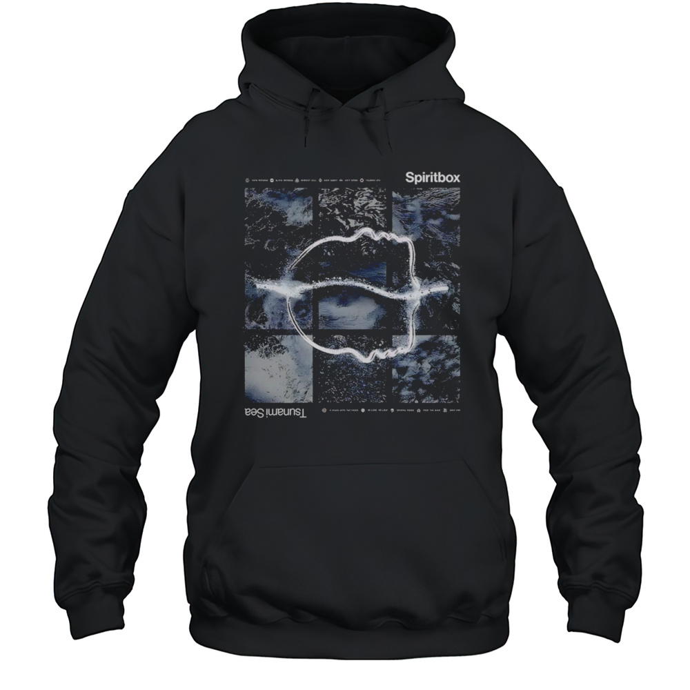 Spiritbox Tsunami Sea Track List Shirt Unisex Hoodie
