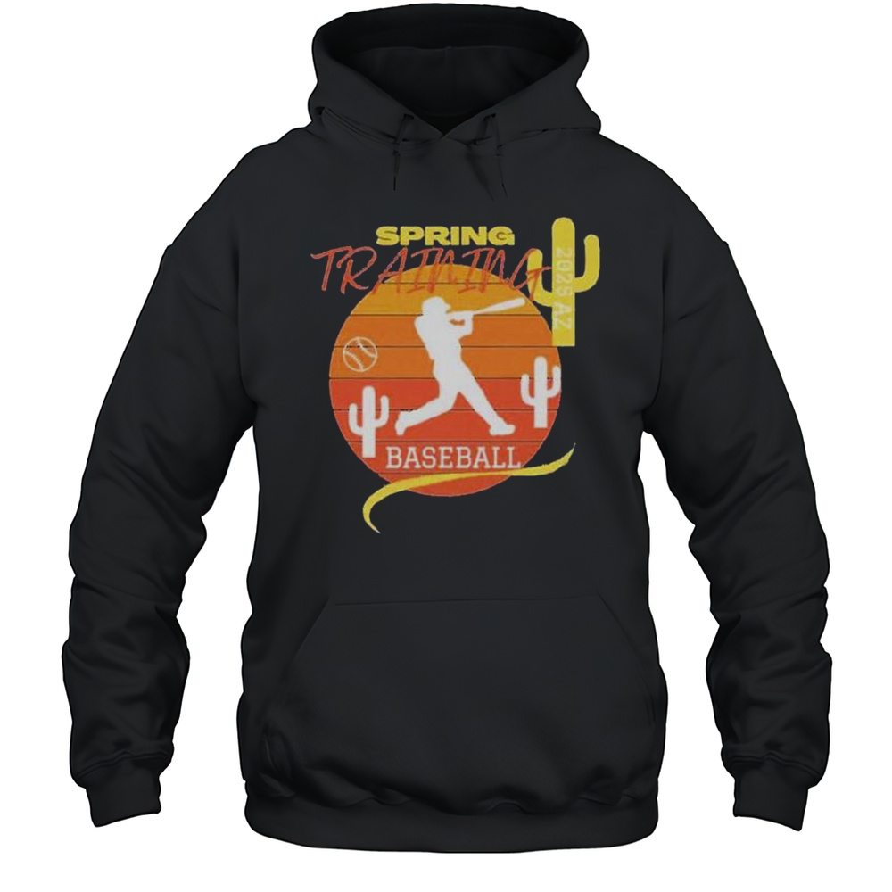 Spring Training 2025 Az Baseball Vintage Shirt Unisex Hoodie