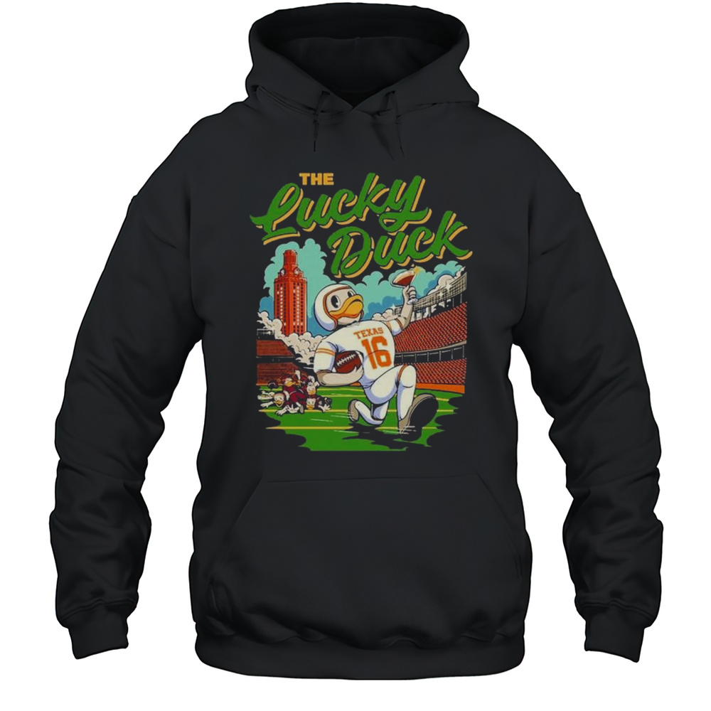 Texas Longhorns The Lucky Duck T-shirt Unisex Hoodie