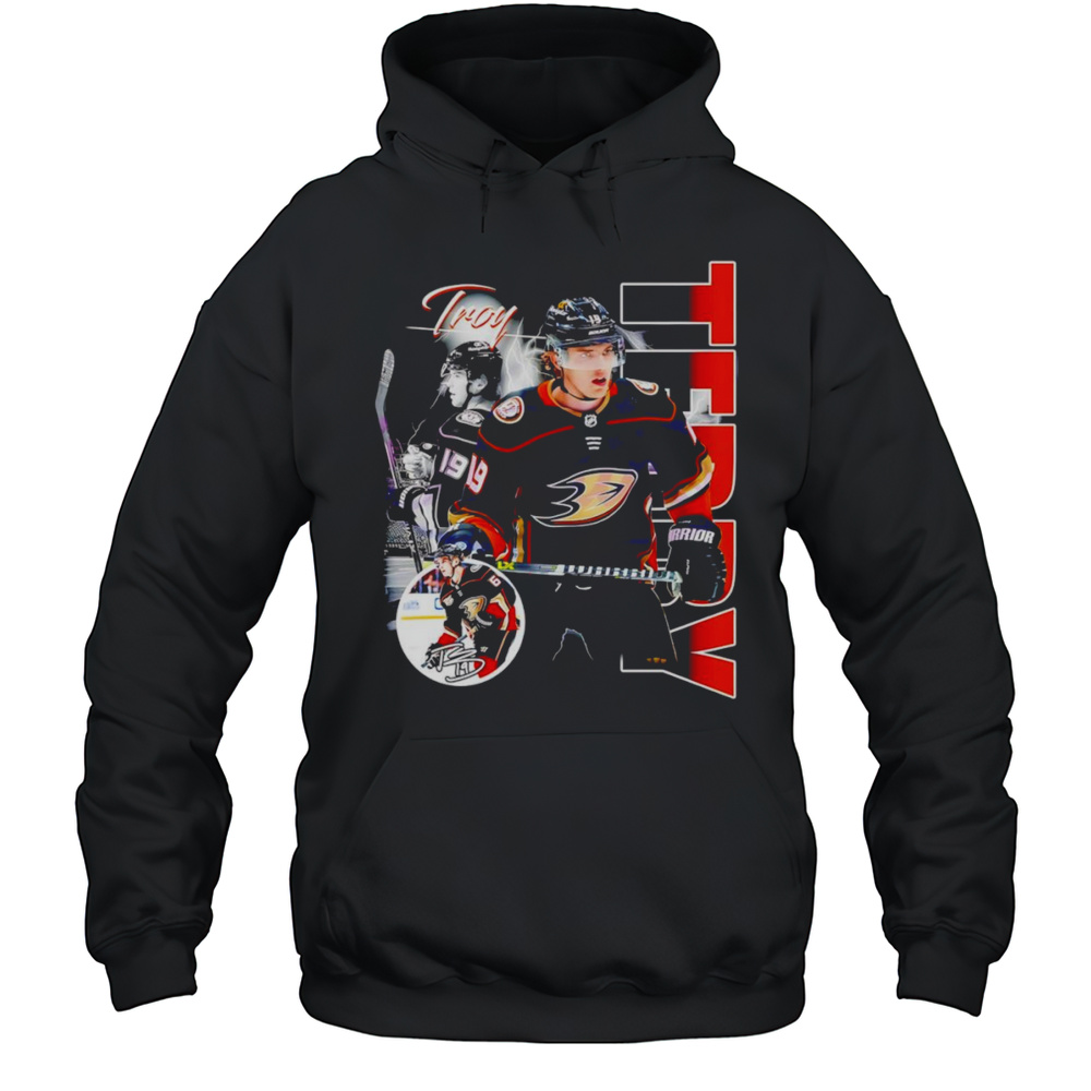 Troy Terry Anaheim Ducks Nhl Players Graphic Shirt Unisex Hoodie