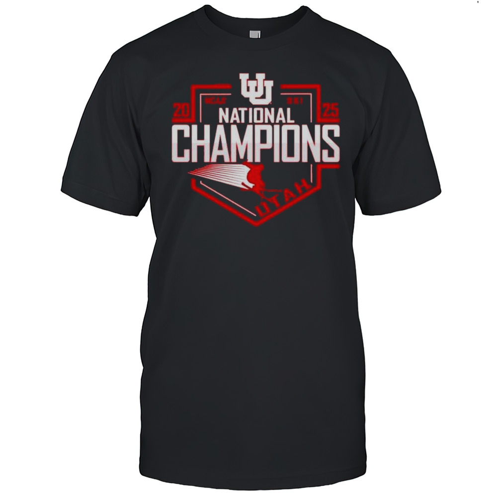 Utah Utes 2025 NCAA Skiing National Champions Shirt