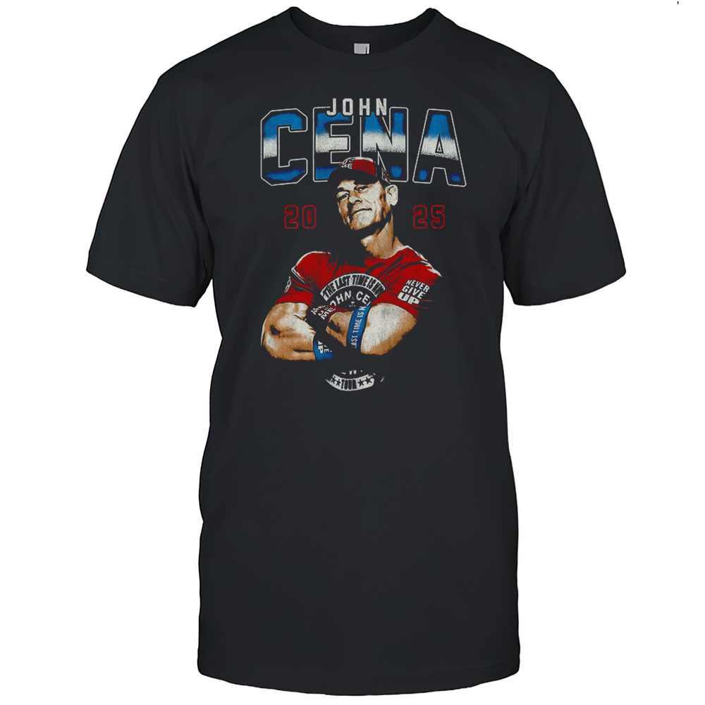 WWE John Cena Farewell Tour 2025 Shirt