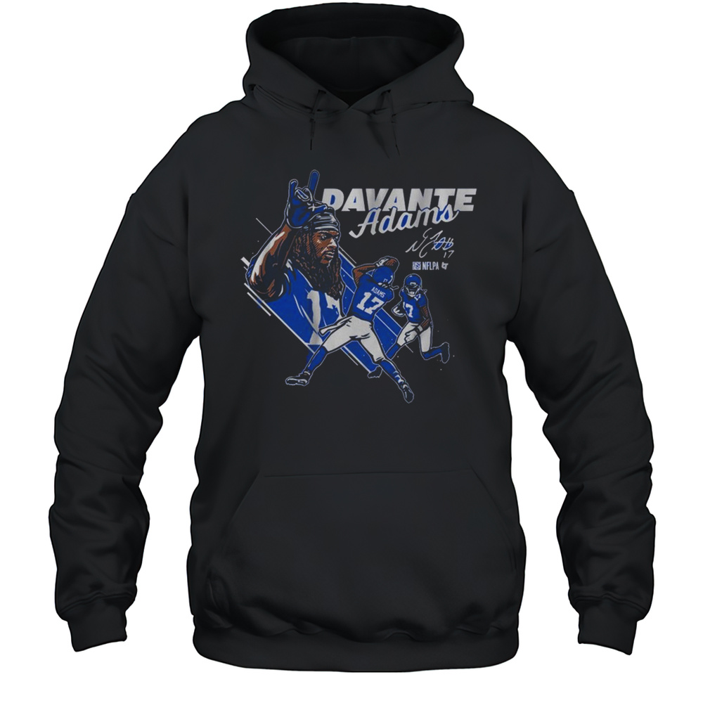 Davante Adams Los Angeles Rams Football NFL Painting Signature T-shirt Unisex Hoodie