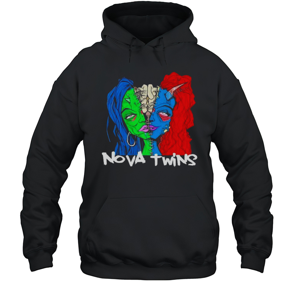 Nova Twins Monster Head T-shirt Unisex Hoodie