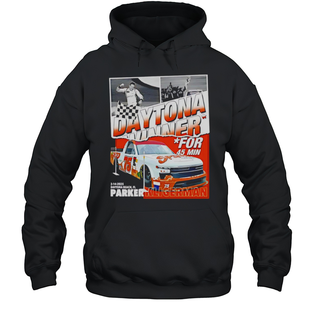 Parker Kligerman 2025 Daytona Truck Race Win Shirt Unisex Hoodie