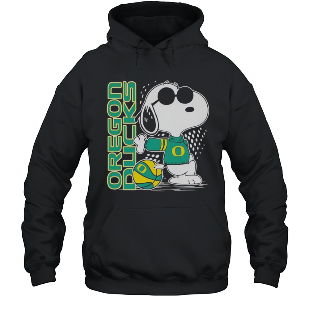 Snoopy Stand Oregon Ducks Shirt Unisex Hoodie