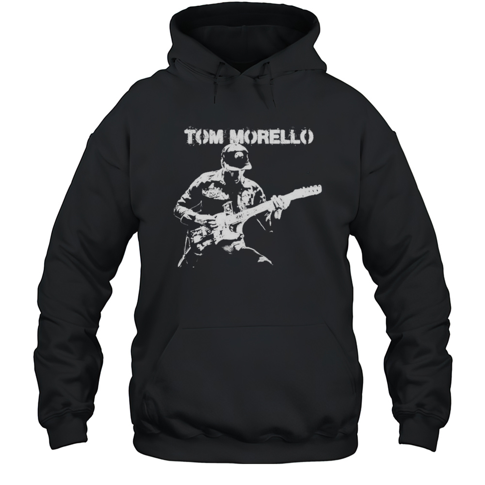 Tom Morello Stencil T-shirt Unisex Hoodie