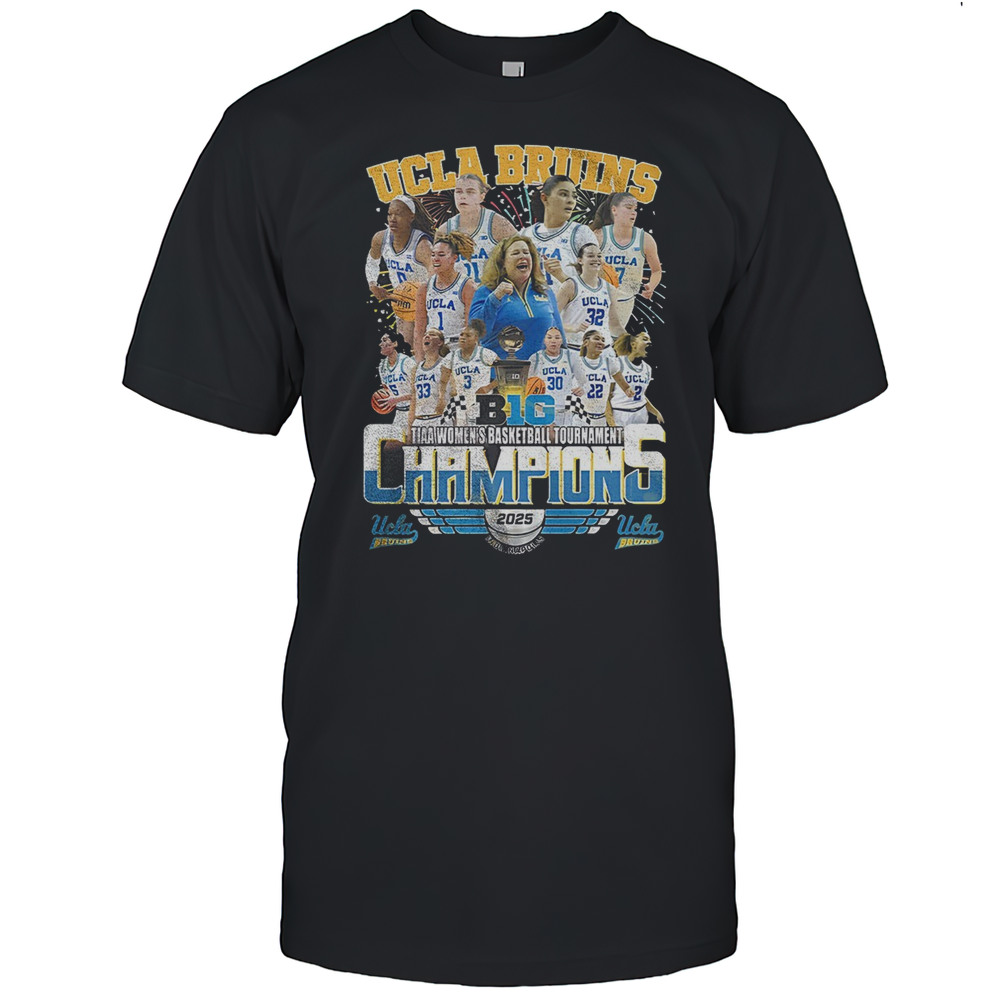 UCLA Bruins TIAA Women Basketball Tournament Champions 2025 Shirt