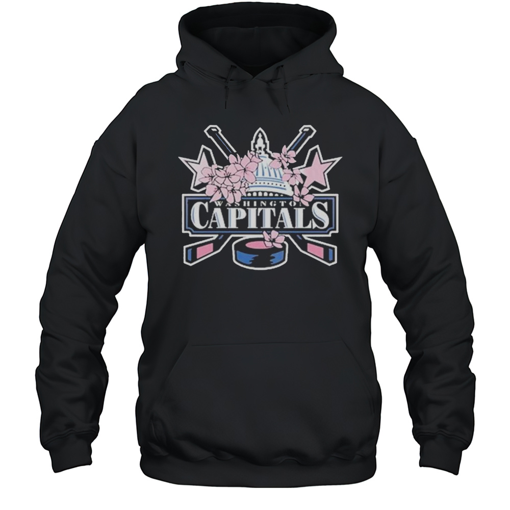 Washington Capitals Star Hockey T-shirt Unisex Hoodie