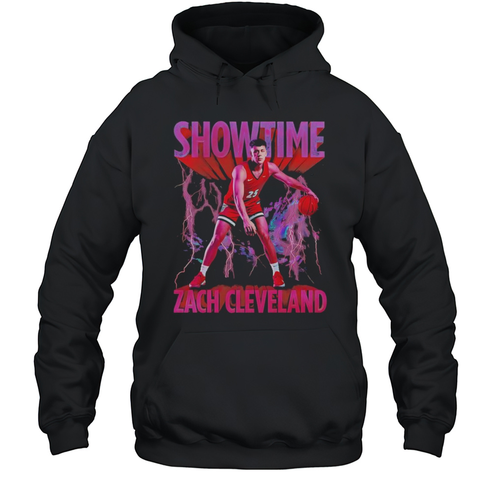 Zach Cleveland Liberty Basketball Lightning Shirt Unisex Hoodie