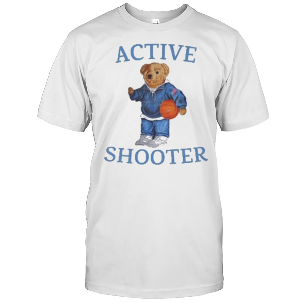 Active Shooter Polo Bear T-Shirt