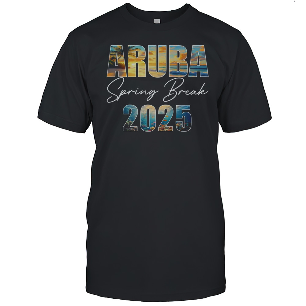Aruba Spring Break 2025 Summer Vacation Beach Shirt