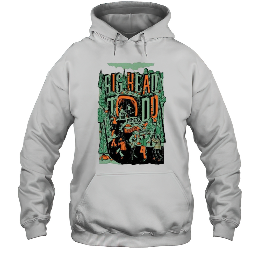 Big Head Todd And The Monsters Grundy CO TN 3-15-2025 T-shirt Unisex Hoodie