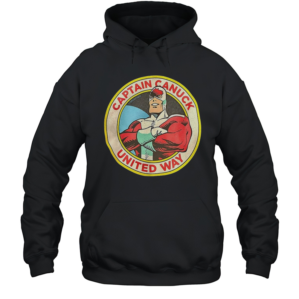 Captain Canuck United Way Shirt Unisex Hoodie