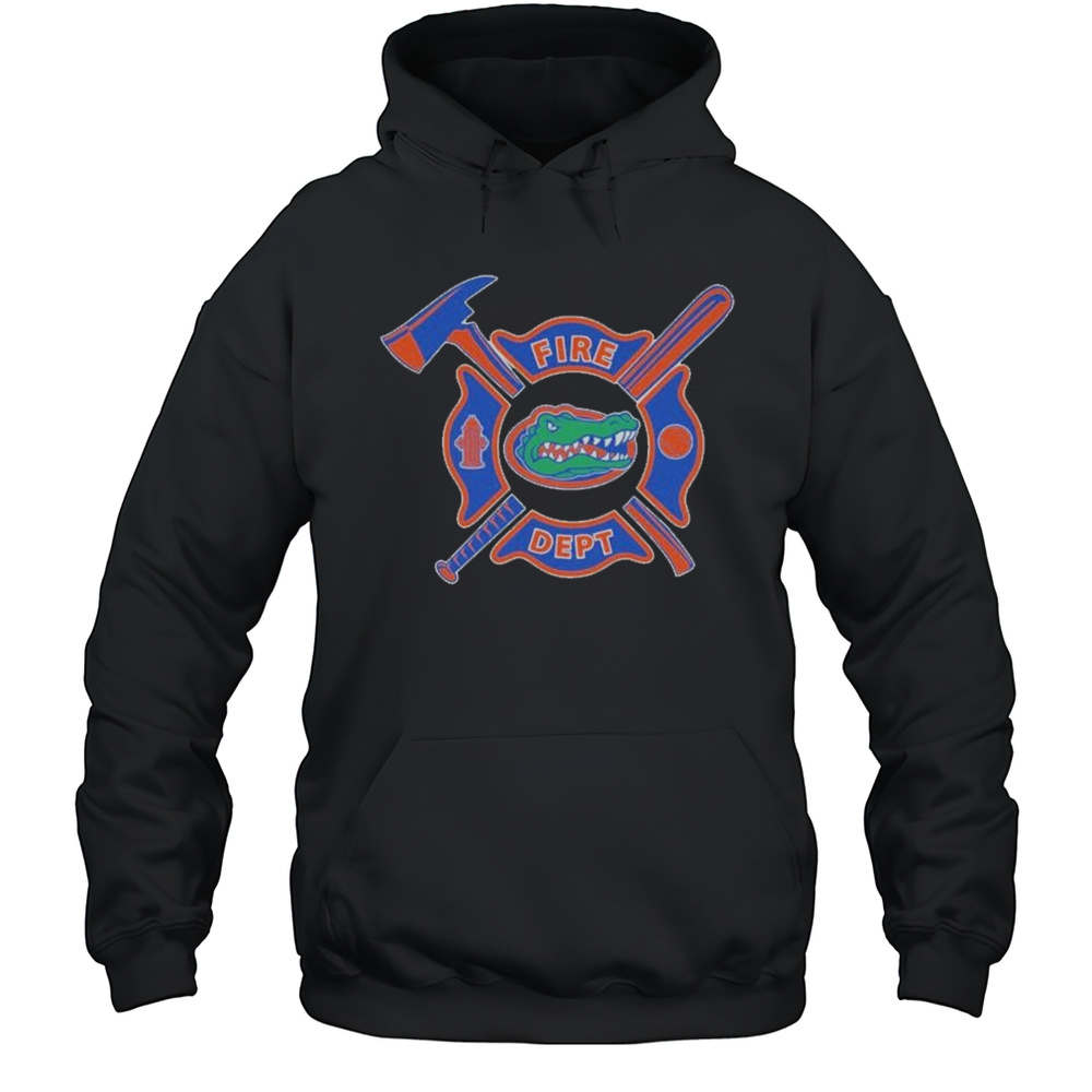 Florida Gators Fire Dept Baseball T-shirt Unisex Hoodie