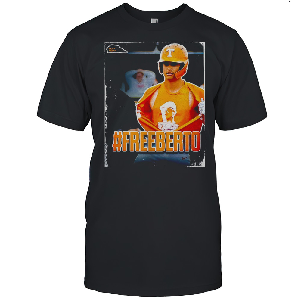 Free Berto Tennessee Baseball Shirt