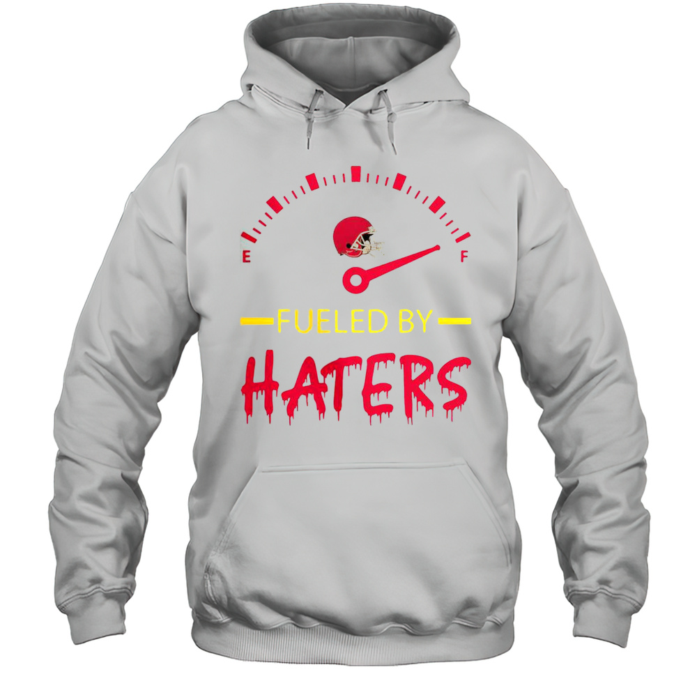 Funny Fueled By Haters Kansas City Football KS Champion T-Shirt Unisex Hoodie